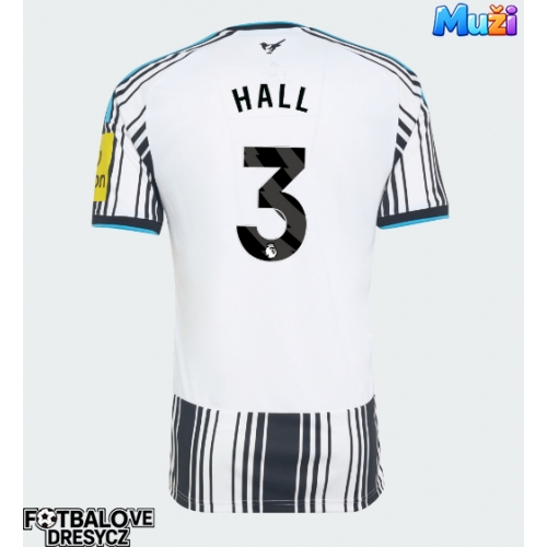 Newcastle United Lewis Hall #3 Domácí Dres 2026-27 Krátký Rukáv Newcastle United Lewis Hall #3 Domácí Dres 2026-27 Krátký Rukáv